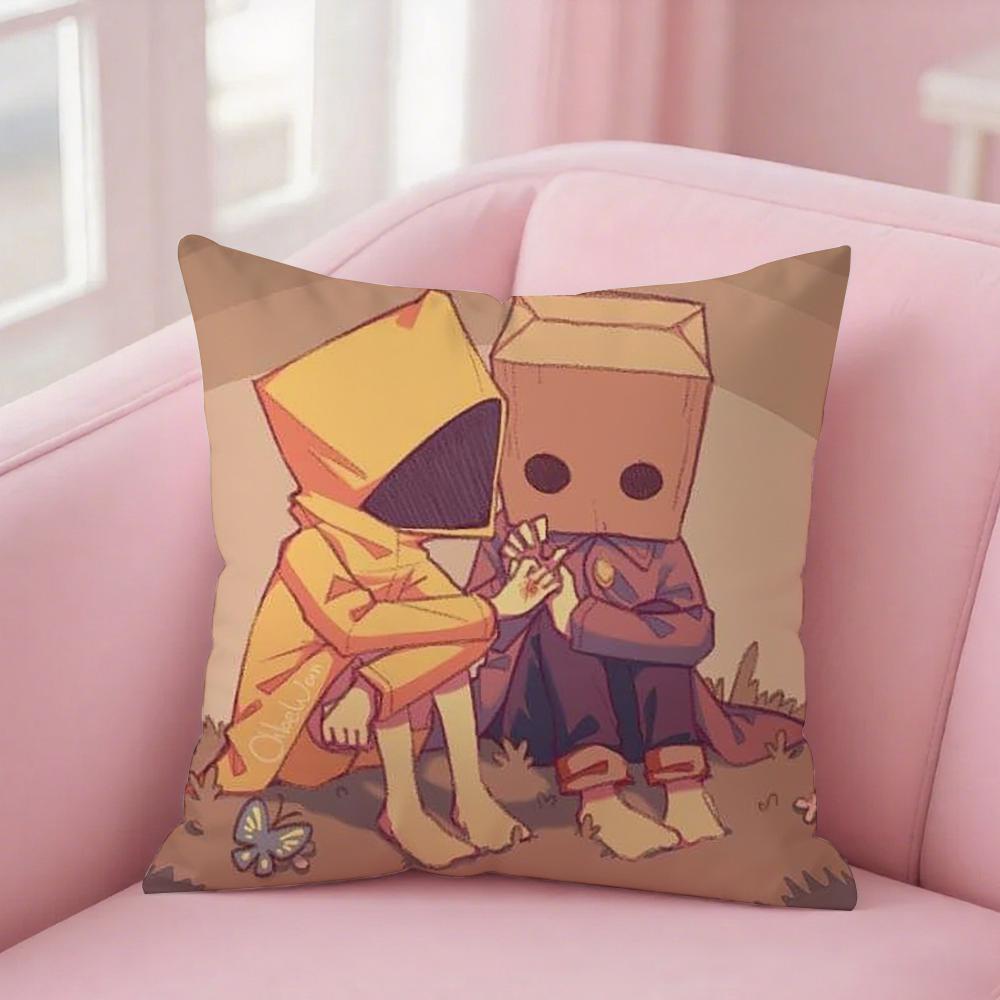Game Little Nightmares Pillow Case PillowCover Square PillowCase Sofa With For Pattern Comfortable Cushionsuitable All Kinds Of