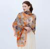 Elegant Windproof Imitation Silk Classic Paisley Print Scarf Shawl Women Head Wraps Casual Outdoor Travel Beach Towel