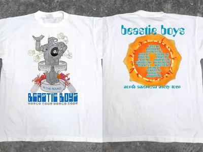 Maglietta a doppia faccia Beastie Boys In The Round World Tour 1998