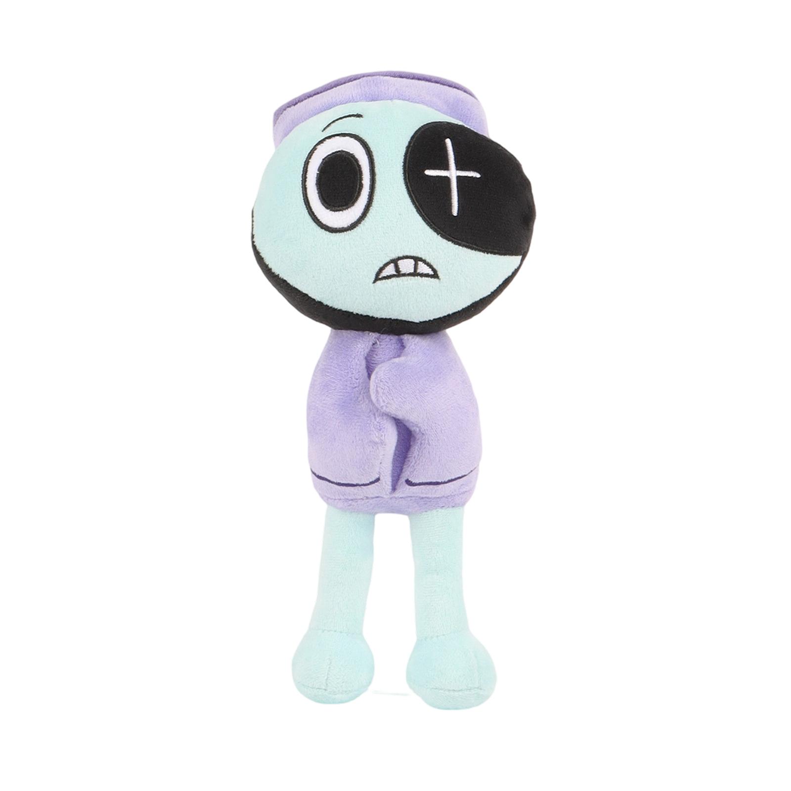 

Plush Stuffed Toy Soft Fabric Doll with Embroidered Features and Detailed Stitching for Collectors and Display 28cm Height One Size рожевий