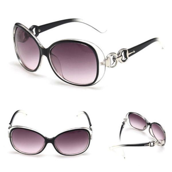 Fashionable Retro Style Sunglasses For Women Resin Lens Pc Frame New Design