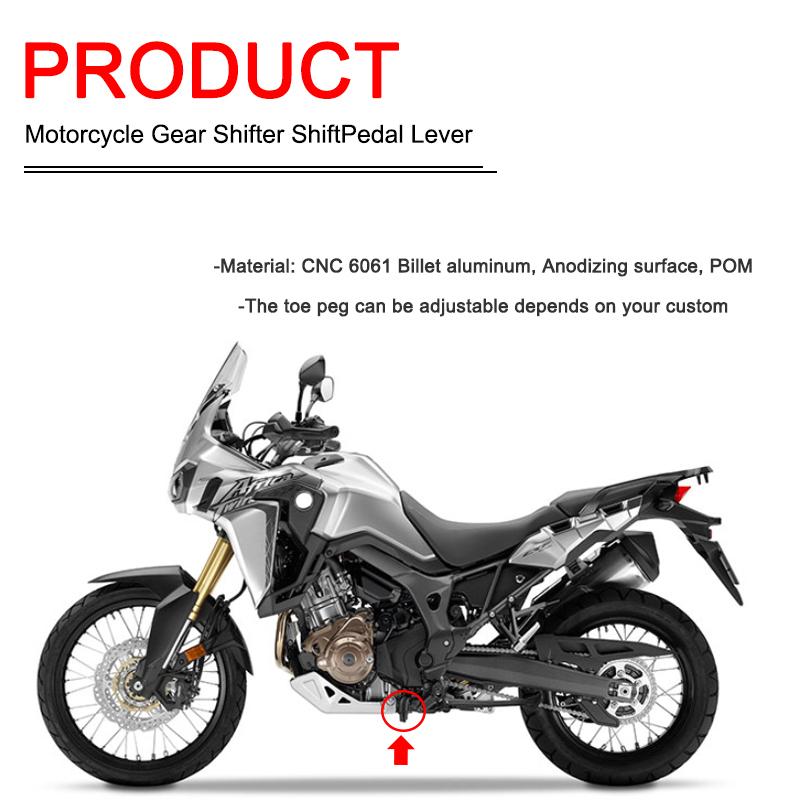 For Honda CRF1000L Africa Twin CRF1000 L 2014-2018 2016 2017 Adjustable Folding Gear Shift Lever Shifter Pedal CNC Motorcycle