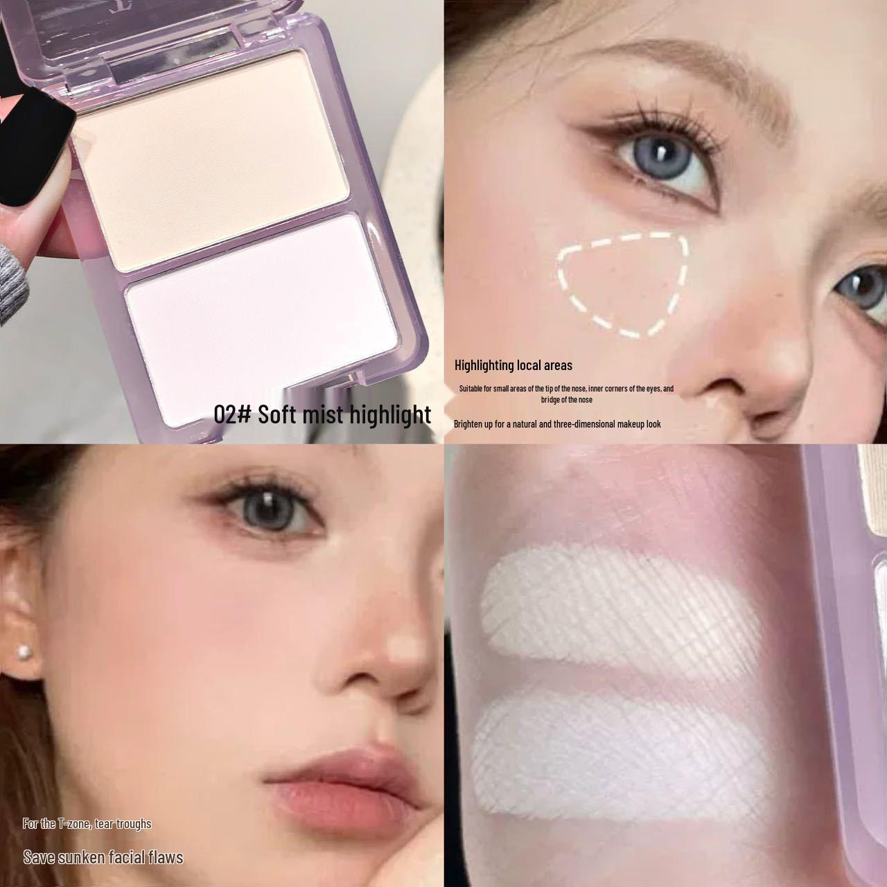 

Палетка динамических хайлайтеров Kobeleen Light & Shadow: Осветление и Растушевка матовыми тенями, румянами Atmosphere, палеткой для мешков под глазами C467. 8g