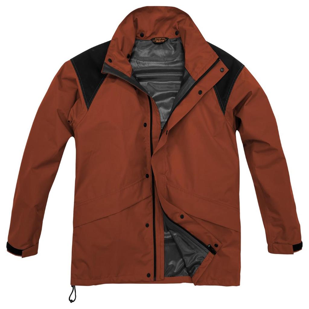 ODR Breathable LIGHT Rain Suit Storm Buster H1300BC Red 3L [Koshin Rubber] B-1300