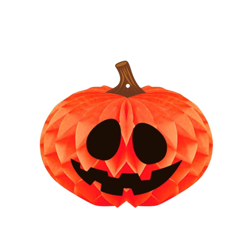 Halloween Party Decoration Honeycomb Ball Pendant Pumpkin Spider Three-dimensional Honeycomb Festival Halloween Decoration Arrangement