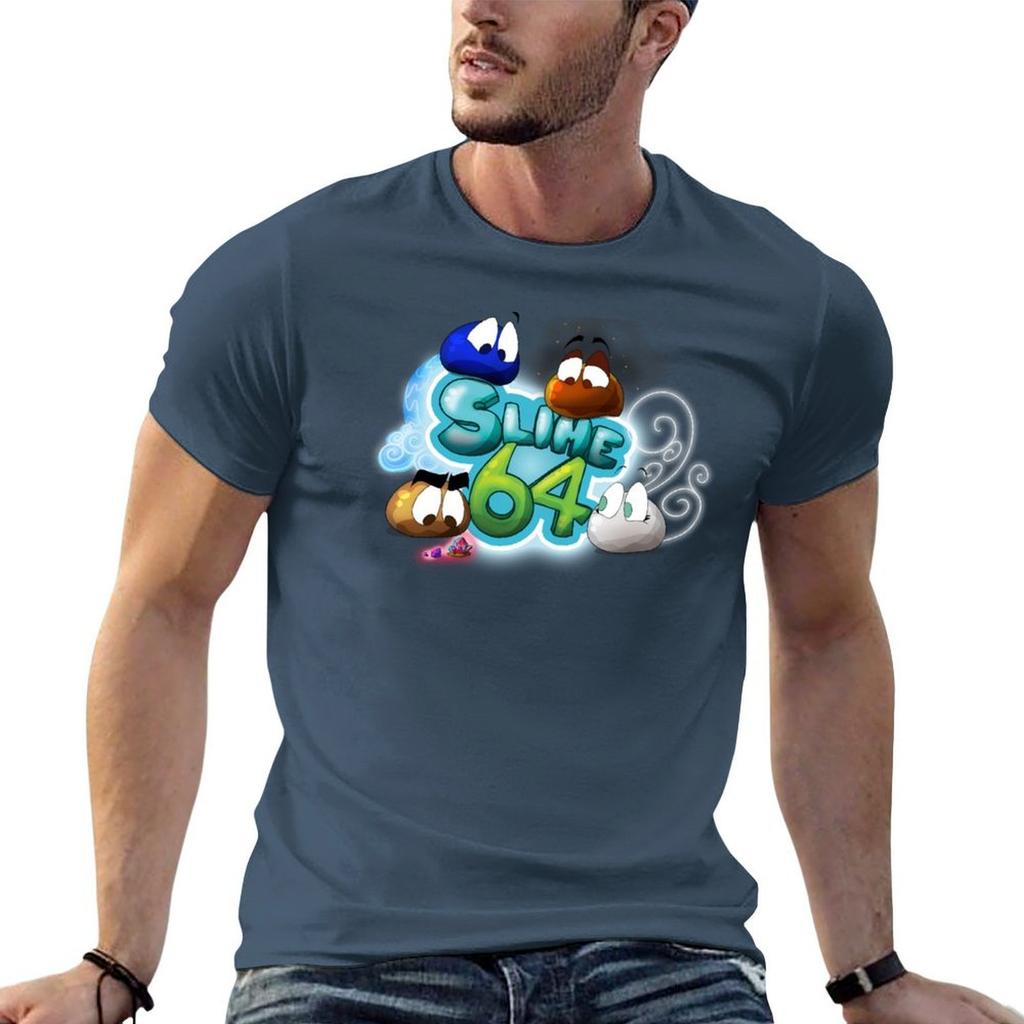 Slime  Logo TShirt Casual Basic Street Style TShirt