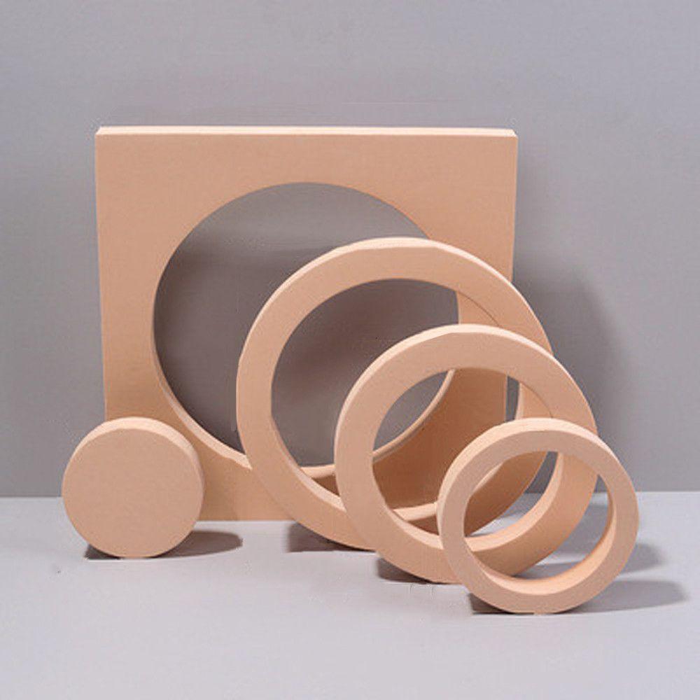 Photography Decoration Shooting Props Geometric Stereo Ins Wind Net Red White Photographic Prop