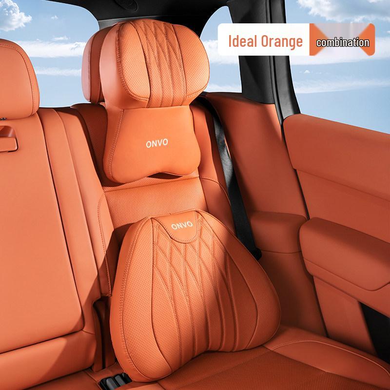 Lide L60 Headrest & Lumbar Support Neck Pillow for Car Interiors