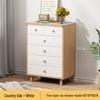 Round 5-Tier 6-Drawer Bedroom Storage Cabinet