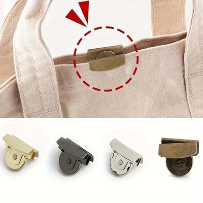 5 Pairs Bag Snap Accessories Magnetic Buckle Bag Snap Hidden Button Seam Free Button Snap