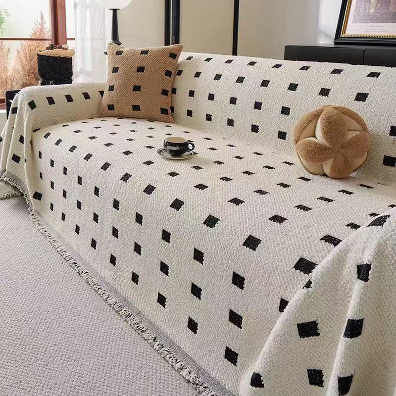 

Мягкий чехол для дивана в гостиную, теплый зимний диван, полотенце, универсальный нескользящий коврик для дивана, одеяло, подушка для дивана, утолщенная 180x130cm