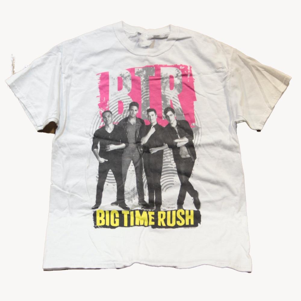 

Big Time Rush Band 2014 Tour Shirt Unisex Classic White S-5XL ND1015 Unisex T-Shirt S