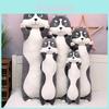 Long Body Plush Toy Soft Short Fur Pillow For Teens Birthday Gift** Characters Included)