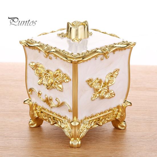 Atrakcyjny 3-siatkowy pojemnik na waciki bawełniane, odporny na stłuczenia, ultralekki pojemnik na wykałaczki, dekoracja biurka, artykuły gospodarstwa domowego