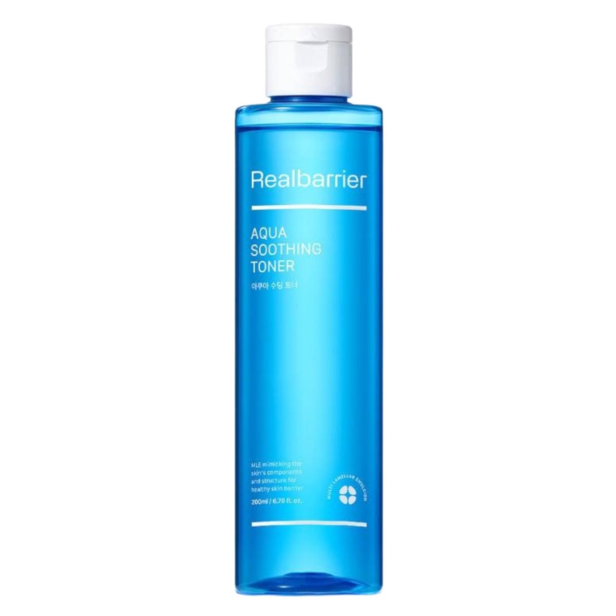 Real Barrier Aqua Soothing Toner Cooling and Hydrating Facial Liquid 200ml