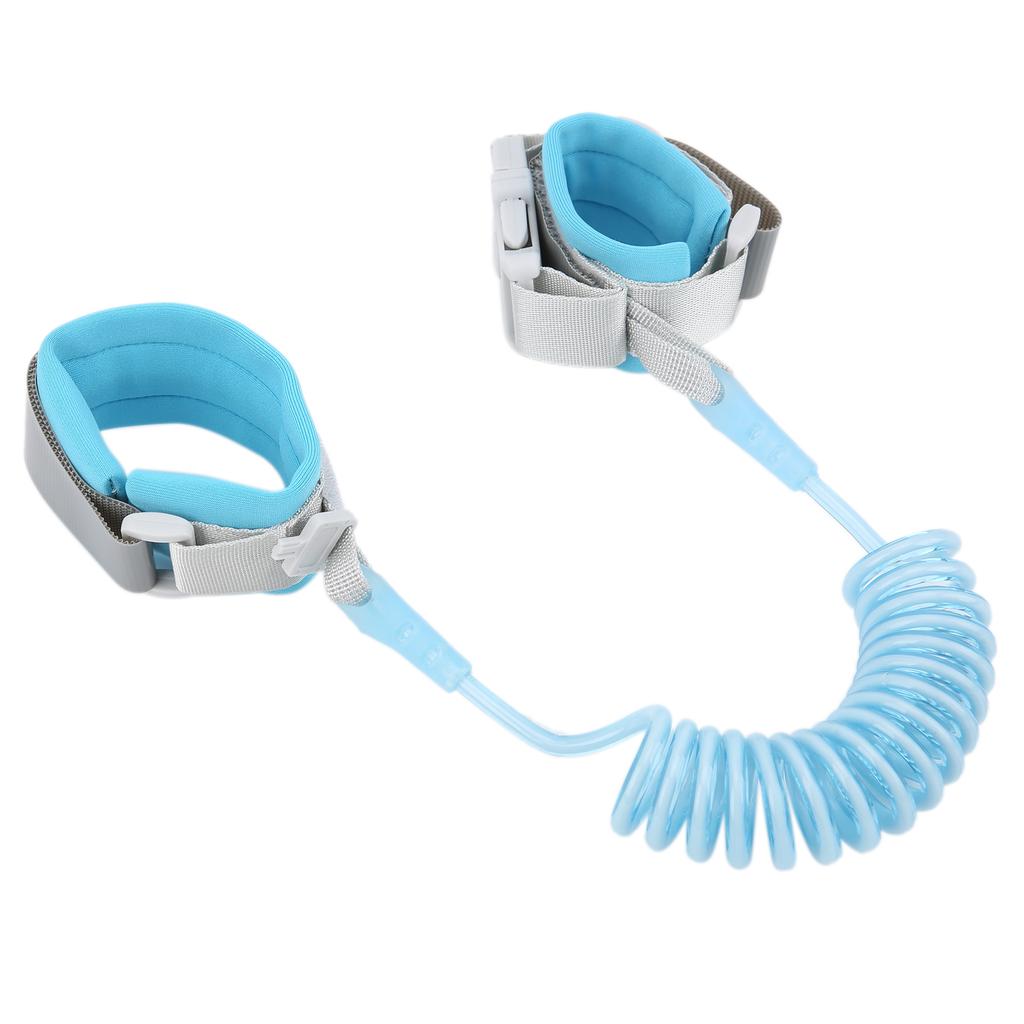 AntiLost Wrist Link Child Safety Harness Wrist Leash Kids Toddlers Child Rope Leash(Blue )