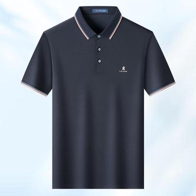 MONTAGUT Men's Cooling Anti-Wrinkle Short-Sleeve Polo Shirt