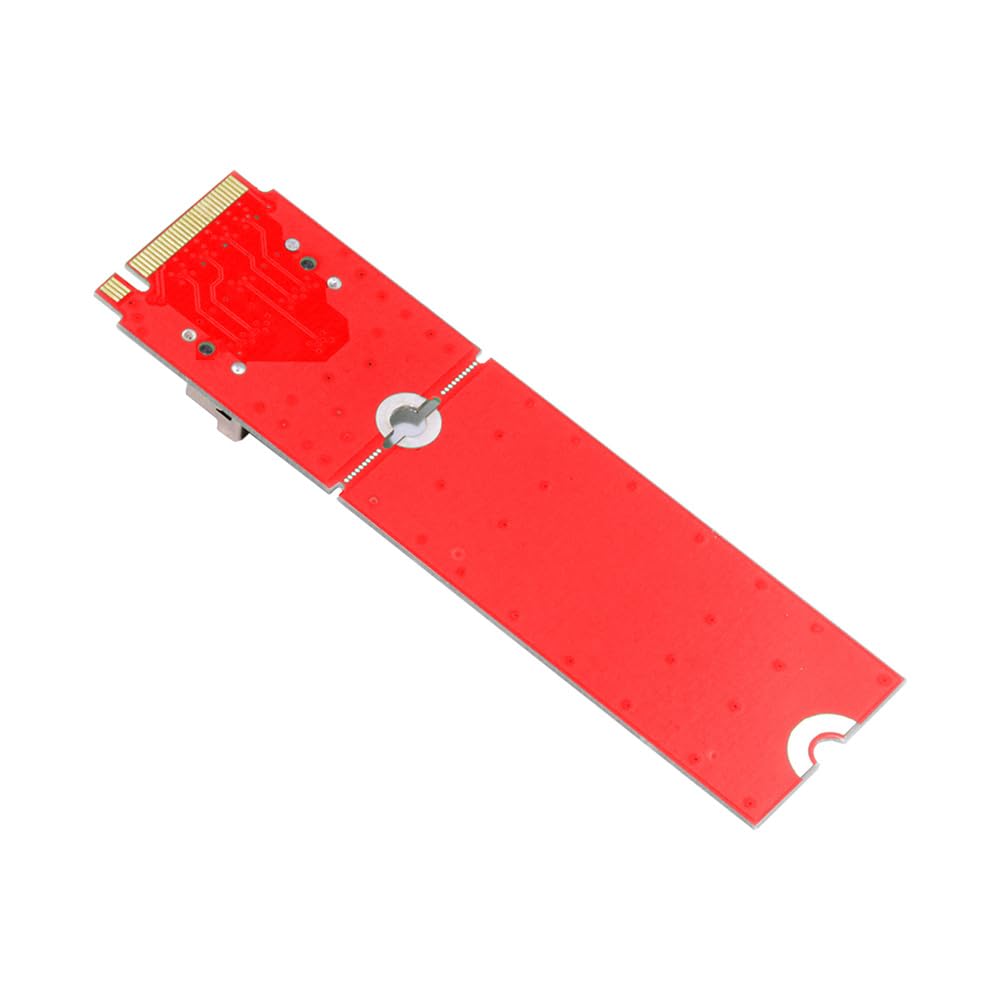 xiwai to MCIO Female Mini Cool Edge Host Adapter Conversion Expansion Board for PCIe NVMe SSD 2280 2230 Converter Card PCI-E 5.0 4.0 M.2 M-Key I/O