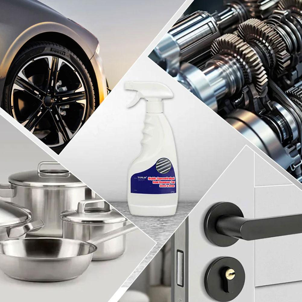 120/500ml Rostentferner für Edelstahl Rostentferner Lösungsmitel Schnelle Rostentfernung Kraftvoller Metallrostentferner Autopflege