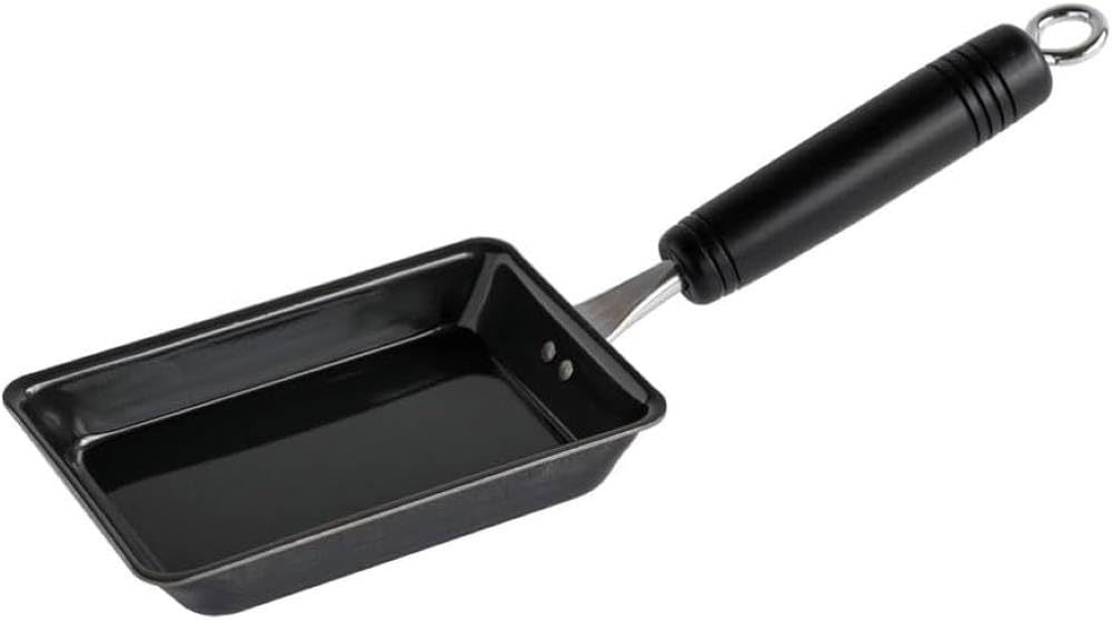 Be Worth Style One Iron Omelet Compact and Made in Iron Frying No Seasoning or Oiling x 34 x Easy Perfect for Lunch Egg! Pan, Mini, Gas/IH Compatible, чёрный