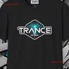 Trance Music Lover T Shirt Adult Minimalist EDM Style Jungle Electronic Dance Rave House Dupstep D B Vintage Washed Homme