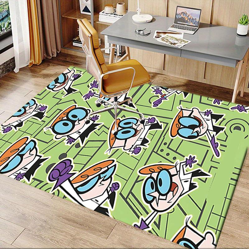 Dexter's Laboratory Chair Mat: Home Decor, Sofa Rug, Office Carpet Gift for Any Room