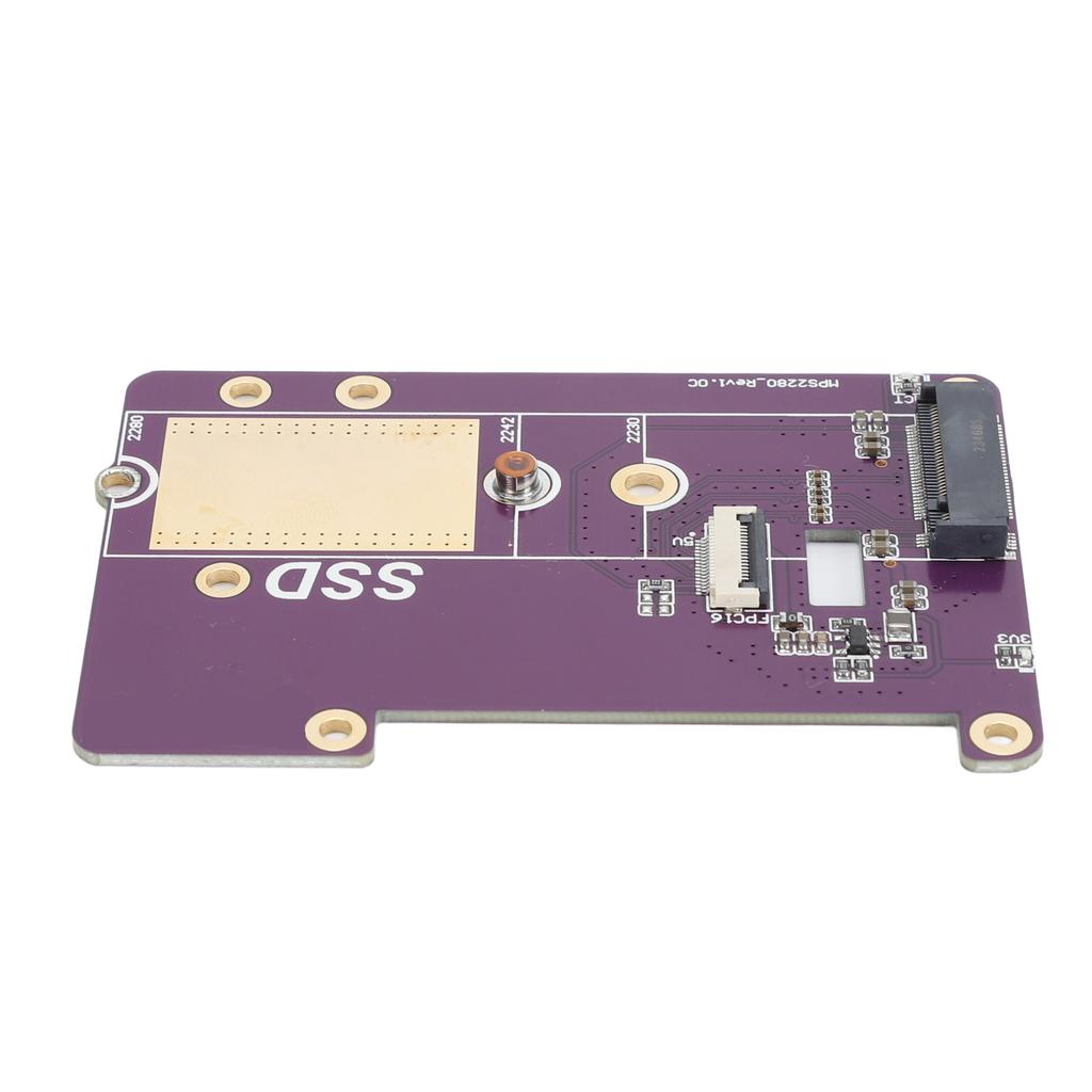 For RPi 5 Expansion Board Professional Supports Gen3 PCIE To M.2 NVME SSD Expansion Board for PC Computer Laptop
