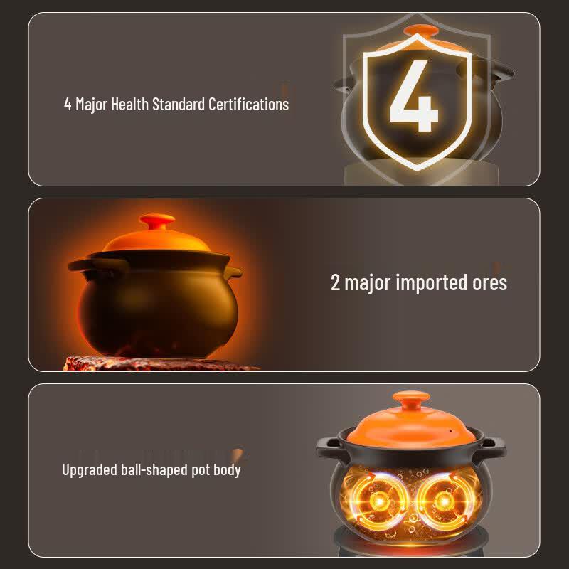 Supor Ceramic Soup Stew Pot