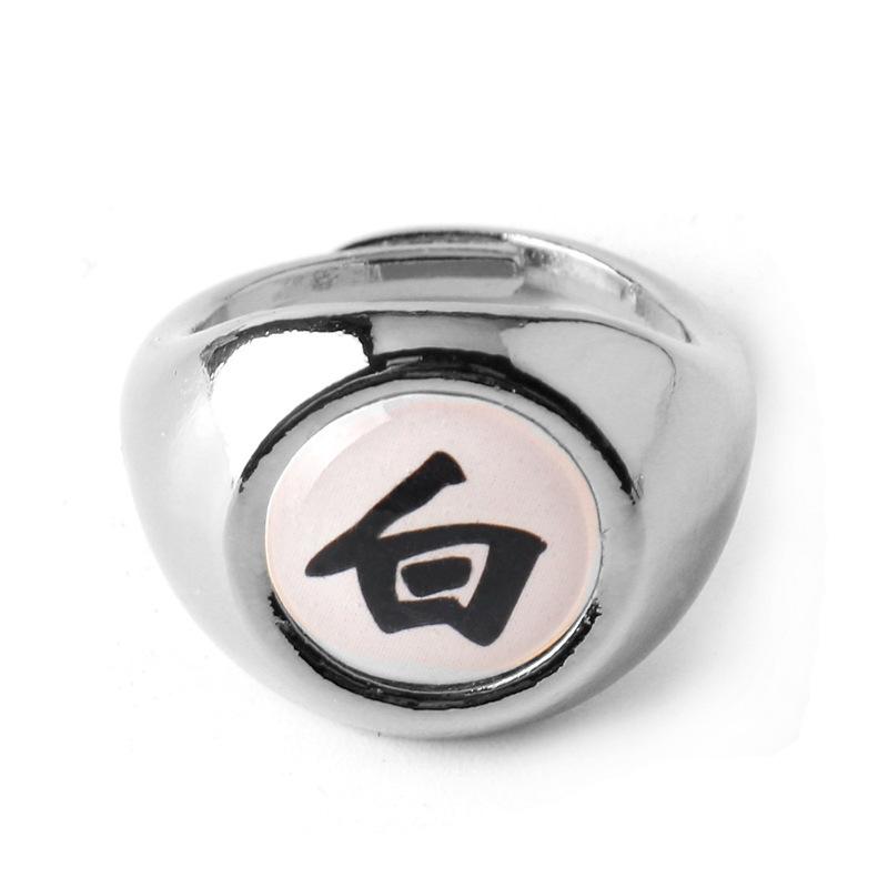 Anime Akatsuki Rings Uchiha Itachi Pain Nagato Deidara Konan Hidan Uchiha Obito Metal Necklaces Pendants Accessories Figure Gift