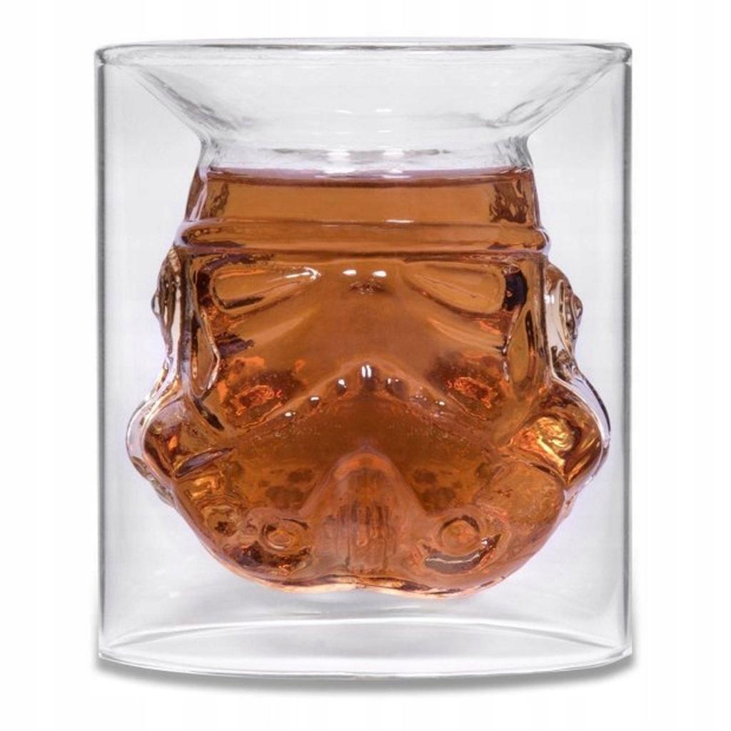 Stormtrooper Glass 150ml Star Wars Thick Helmet-Shaped Glass