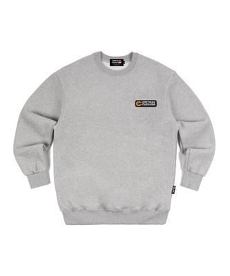 Keulitikeolpeullegseu Box Logo Sweatshirt Gray