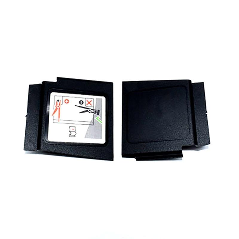 Пара крышек клемм аккумулятора Крышки клемм автомобильного аккумулятора 5Q0971813A Защита от пыли и влаги Простая установка для Ca 1