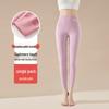 High-Waist German Velvet Plus-Size Seamless Leggings - Thick, Warm, Heat-Generating Pants for Women in Autumn and Winter