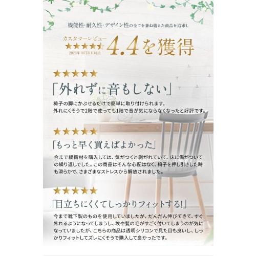 Wear-Tested Chair Leg Covers for Tables [Felt Material for Scratch Resistance, Compatible with Square Legs, Silicone for a Perfect Adhesion] Coperta,