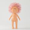 24cm Girls Toy Curly Hair Bean Eye Vinyl Doll Dress Up Dark Skin Mia Potato Dolls Movable Action Figure Body Children Gift Poseable Articulated Scale
