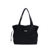 Casual tote bag, simple personality and large capacity fashion women 2025 spring commuting Korean lazy wind messenger bag women