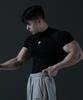 CARMID Compression Mock Neck Short Sleeve [Black]