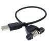 USB 2.0 Male-to-Female Extension 28AWG Data Transfer Cable USB Extension Cable  Industrial Control