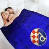 Gnk Dinamo Zagreb Throw Blanket Soft Sherpa Fleece Warm Blanket For Winter