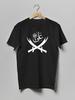 Camiseta com Símbolos Islâmicos Espadas de Ali