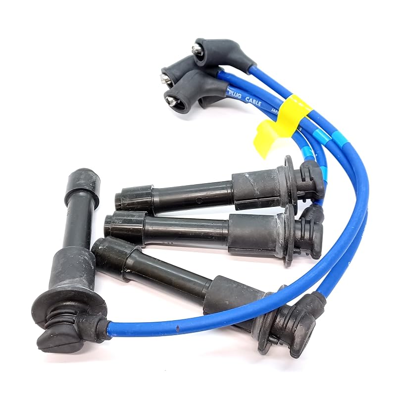 NGK Spark Plug Co., Ltd. (NGK) 4-Wheel Spark Plug Wires (Quantity: 4) [9675] RC-ZE21