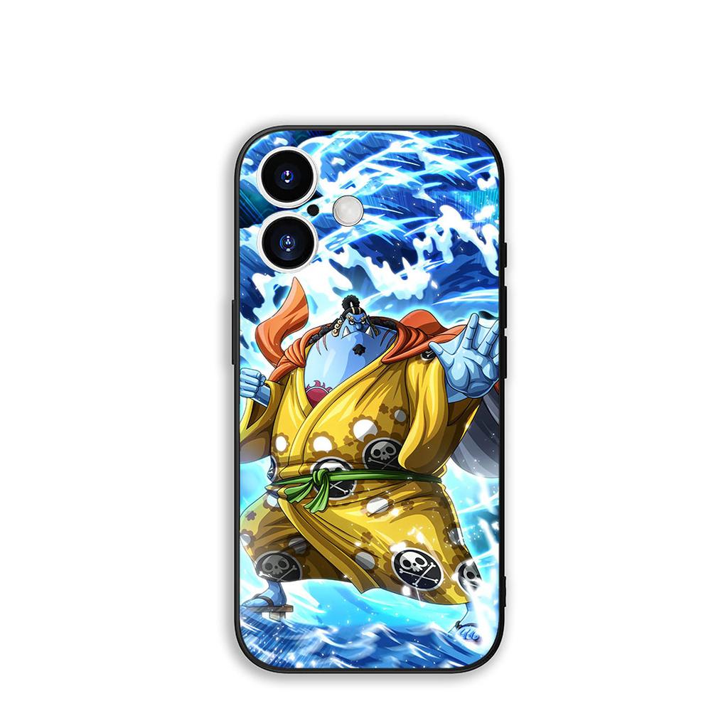Phone Cover Jinbe Luffy One Piece Roronoa Zoro for Apple iPhone 16 15 14 Plus 13 12 Mini 17 Pro Max + ProMax 16E Air 15+ Case