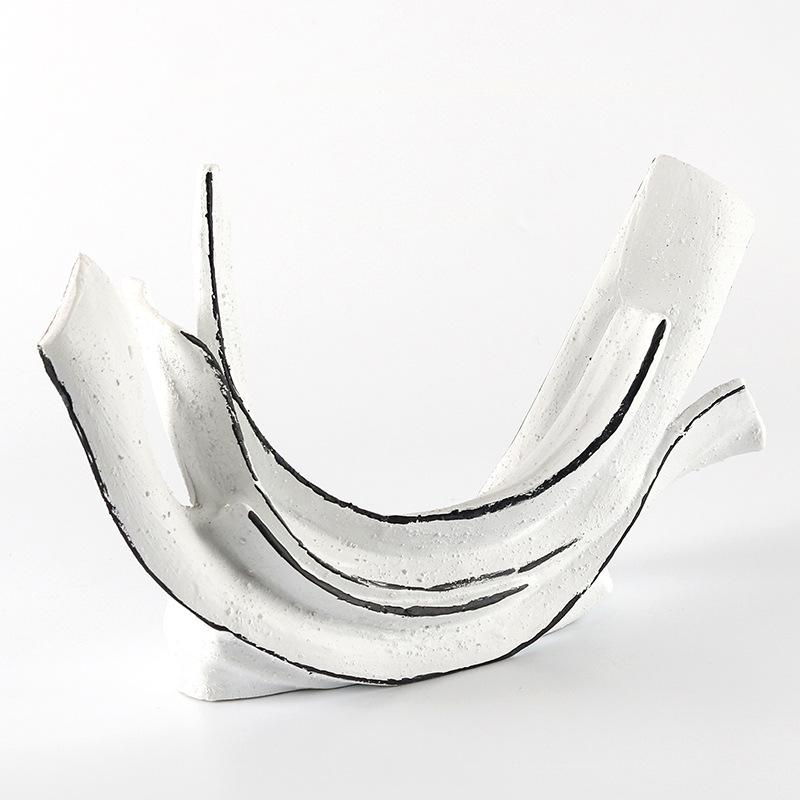 New Chinese Style Wabi-sabi Art Ornaments Model Room Exhibition Hall Hotel Furnishings Living Room Dining Room TV Cabinet Soft Decorations