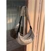 Borsa a Tracolla Versatile a Forma di Raviolo Semplice Borsa a Luna Borsa a Spalla Singola per Studenti