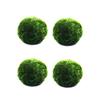 Artificial Moss Rocks, Decorative Green Moss Balls, Fake Moss Covered Stone for Floral Arrangements, Photography Props, Fairy Gardens, Crafting