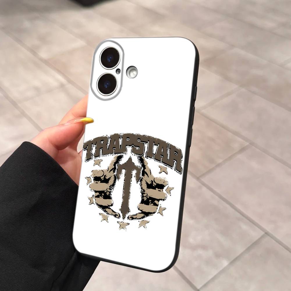 Coque de téléphone T-Trapstars Pour iPhone 17 16 15 14 13 12 Mini 11 Pro Plus Housse Souple en Silicone