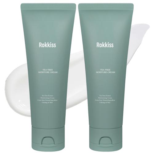 Lockiss Tea Tree Moisture Cream 100ml (2-Pack) NONE