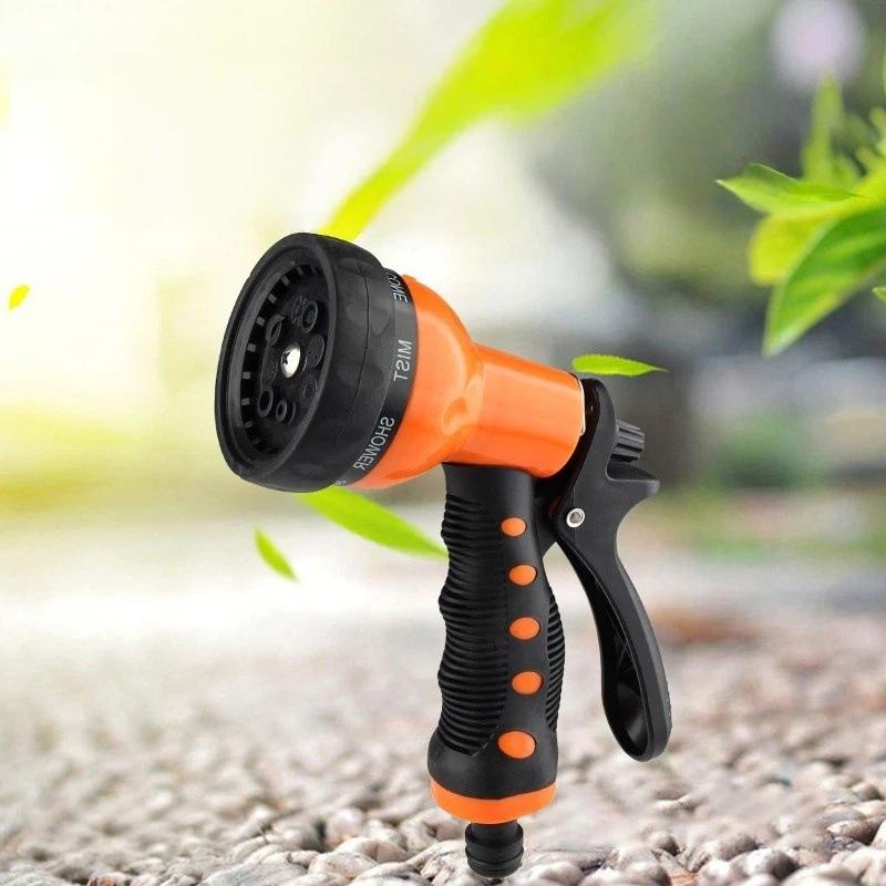 7Mode High Pressure Garden Water  Hose Nozzle Car Washing Yard Water Sprayer Irrigation Pipe Tube Nozzle Sprinkle Tools