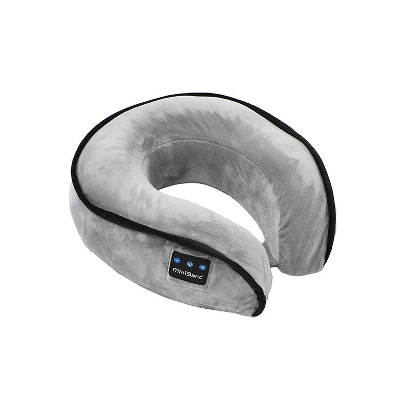 Bluetooth Stereo Music U-Shaped Neck Pillow for Calls and Travel – Perfect for Office, Lunch Break, and Business Trips