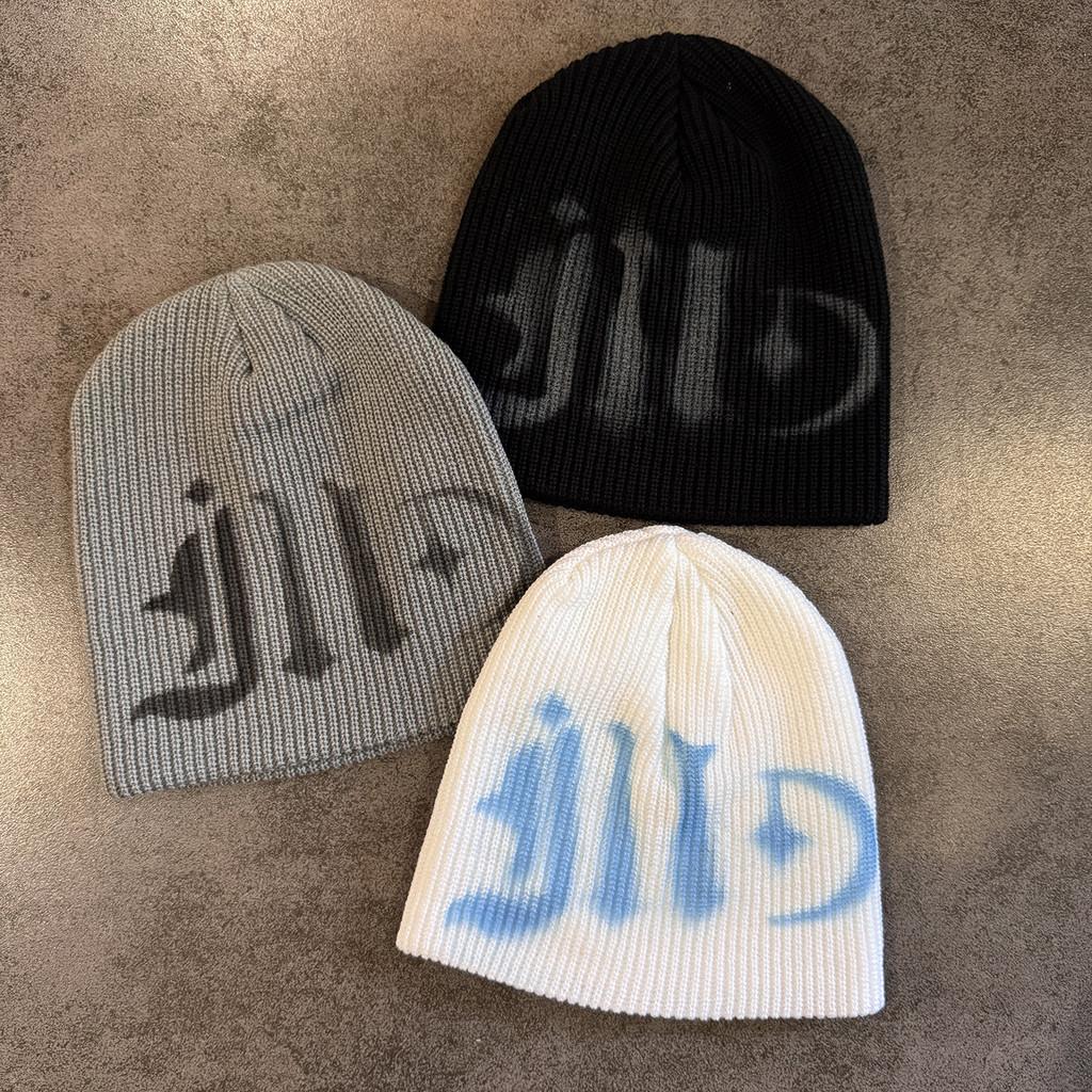 American Style Knitted Hat For Men And Women With Color Block Pattern And Warmth For Streetwear Style 2026